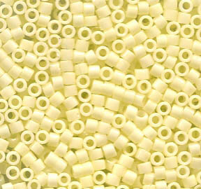 11/0 Delica Opak Pale Yellow 1491