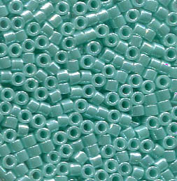 11/0 Delica Opak Sea Opal Luster 1567