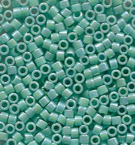11/0 Delica Opak Sea Opal AB 1576