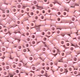 11/0 Delica Opak Pale Rose AB 1504