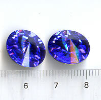 14mm Rivoli Swarovski Sapphire