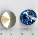 18mm Rivoli Swarovski Aquamarine