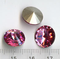 12mm Rivoli Swarovski Rose