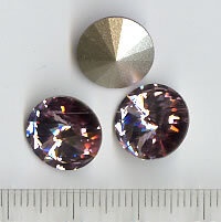 12mm Rivoli Light Amethyst