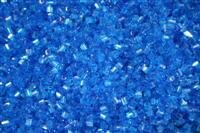 2-Cut Transparent Azur-Blau