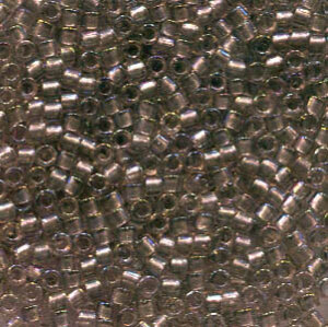 11/0 Delica Sparling Prewter Lined Crystal AB 1772