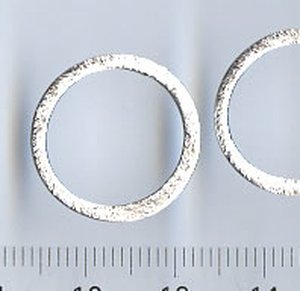 Silbermetall Ring