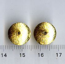 Silbermetall , Goldfarben