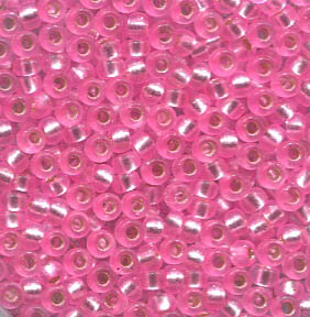 11/0 Roc. Silverlined Pink 22