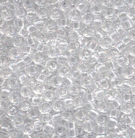 11/0 Roc. Transparent Crystal 131