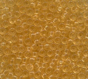 11/0 Roc. Transparent Light Topaz 132