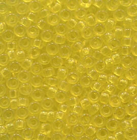 11/0 Roc. Transparent Yellow 136