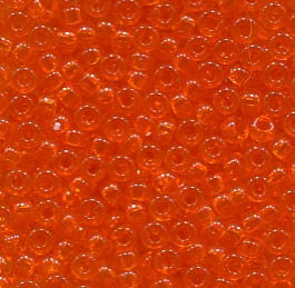 11/0 Roc. Transparent Orange 138