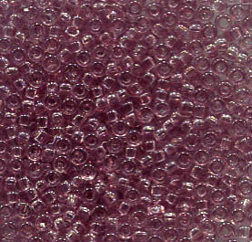 11/0 Roc. Transparent Light Amethyst 142