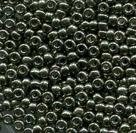 11/0 Roc. Galvanized Dark Steel (Grünlich) 1087