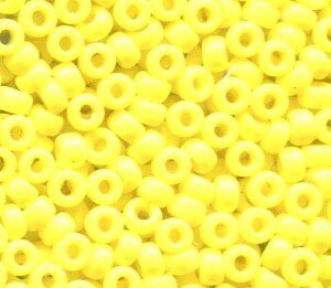 11/0 Roc. Opak Yellow  404