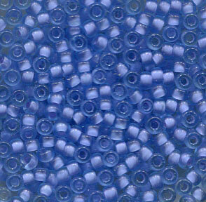11/0 Roc.Semi Matt Pale Bluelined Cornflower 1929