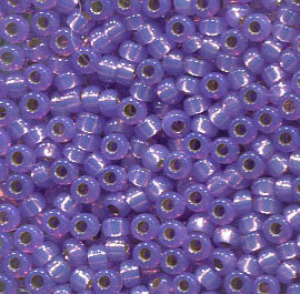 11/0 Roc. Silverlined Matt Violet 574