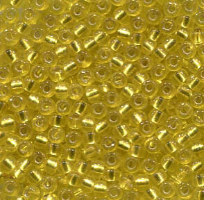 11/0 Roc. Silverlined Yellow 6