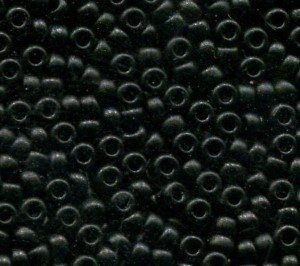 11/0 Roc. Semi Matt Black 401SF