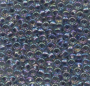 11/0 Roc. Crystal Lined Purple AB 286