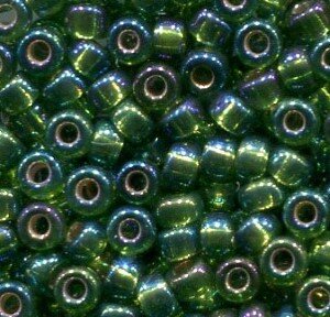 11/0 Roc. Silverlined Olive AB 1026
