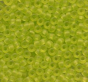 11/0 Roc. Matt Transparent Chartreuse 143F