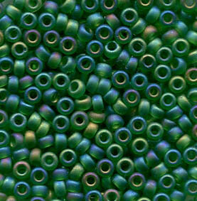 11/0 Roc. Matt Transparent Green AB 146FR