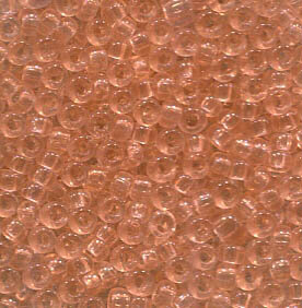 11/0 Roc. Transparent Light Tea Rose 155