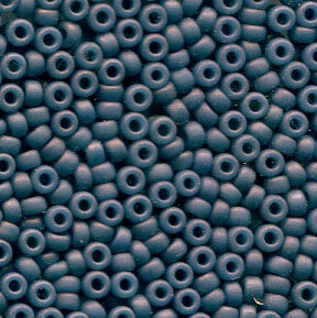 11/0 Roc. Matt Slate Blue AB 2038
