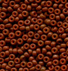 11/0 Roc. Spacial Dyed Chocolate Brown 2043