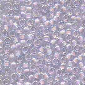 11/0 Roc. Lined Lavender AB 2211