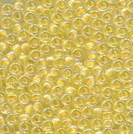 11/0 Roc. Crystal Lined Light Yellow AB 273