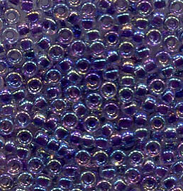 11/0 Roc. Crystal Lined Light Violet AB 274