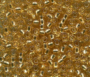 11/0 Roc. Silverlined Gold 3