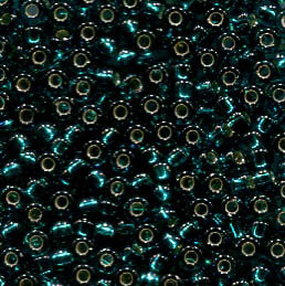 11/0 Roc. Silverlined Dark Teal 30