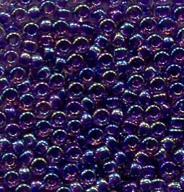 11/0 Roc. Fuchsia Lined Amethyst AB 356
