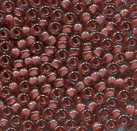 11/0 Roc. Rose Lined Amethyst 364