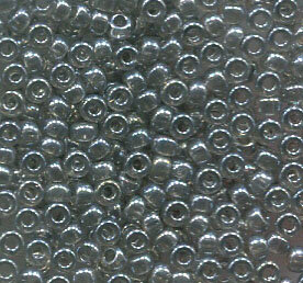 11/0 Roc. Transparent Grey Luster 368