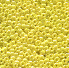 11/0 Roc. Opak Yellow Luster 422