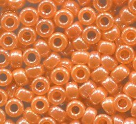 11/0 Roc. Opak Light Orange Luster 423