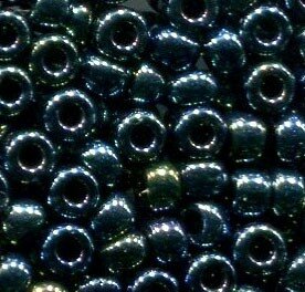 11/0 Roc. Gunmetall Iris 456
