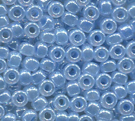 11/0 Roc. Light Blue Ceylon 524