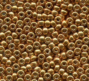 11/0 Roc. Duracoat Galvanized Yellow Gold 4203