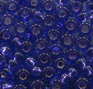11/0 Roc. Silverlined Blue/Purpple  1446