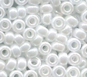 11/0 Roc. White Pearl  420