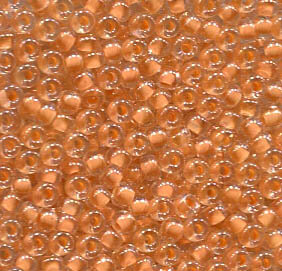 11/0 Roc. Crystal Lined Light Orange 212*