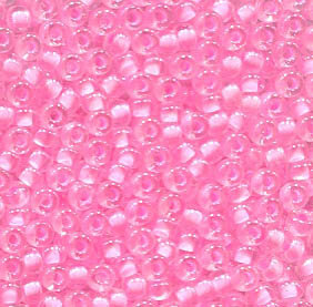 11/0 Roc. Crystal Lined Light Pink   207