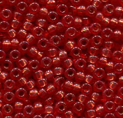 11/0 Roc. Duracoat Silverlined Salmon 4234