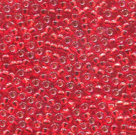 15/0 Roc. Silverlined Burnt Orange 1419